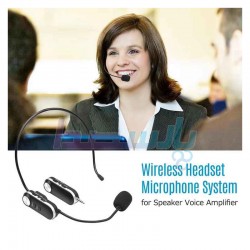 میکروفن بیسیم دستی و یقه|میکروفون بیسیم هدمیک UNIVERSAL TMP-W21|5,000,000 تومان