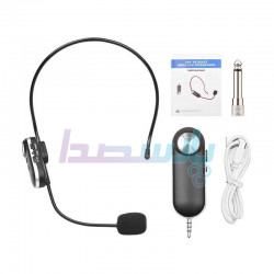 میکروفن بیسیم دستی و یقه|میکروفون بیسیم هدمیک UNIVERSAL TMP-W21|5,000,000 تومان